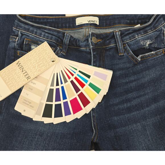 Vervet by Flying Monkey Bella High Rise Distressed Flare Jeans Size 29 - Picture 3 of 5